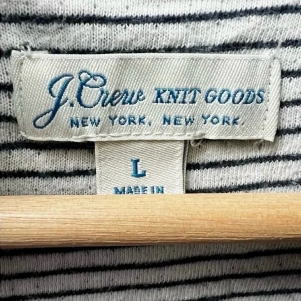 J. Crew Double-knit Half-zip Pullover in Gray